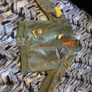 Official NBA Varsity-Style Warriors Jacket